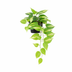 Artificial Epipremnum Variegata (37 cm) – Easy Care & Decorative Bild 1