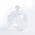 Glas-Dekokugeln 3er Set - Transparent m. Haken D10,5 H8 cm Bild 2