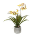 Künstliche Orchidee Gelb/Braun, 45cm – Langlebig & Pflegeleicht Bild 1