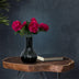 5x Kunstrosen Pfingstrosen Dunkelrosa 65cm Bild 5