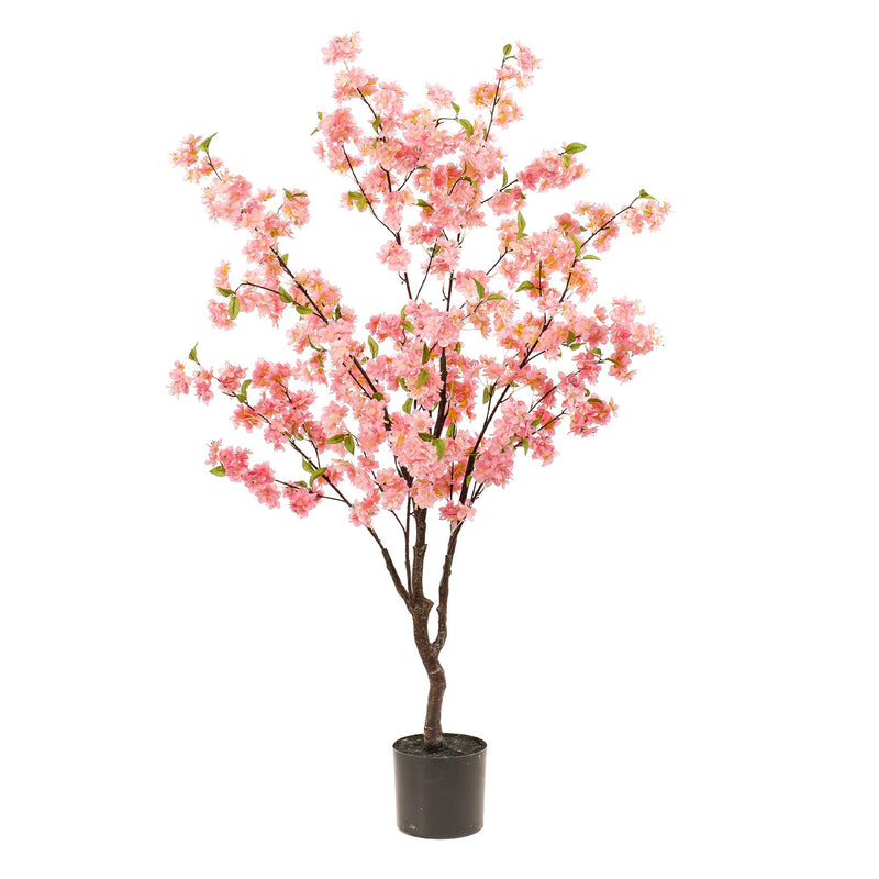 Künstliche Kirschblüte Rosa, 135 cm – Pflegeleichte Deko