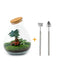 Flaschengarten - Drop XL - ↕ 37 cm - Rechen + Schaufel Bild 1