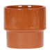 Kolibri Home | Timeless Übertopf - Orange - Ø12 cm Bild 1