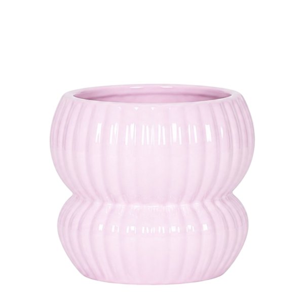Kolibri Home | Horizon Übertopf - Lichtrosa - ∅9cm