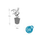 24x Hypericum inodorum - ↕10-25cm - Ø9cm Bild 2