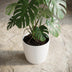 ELHO Brussels Round Plant Pot 25 cm White - Recycled Plastic Bild 6