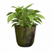 Topf Palermo Marmor grün D40 x H36 - Eleganter Blumentopf Bild 3