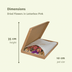 Dried Flowers in the Mailbox - Pink, Elegant Decorative Arrangement Bild 2
