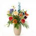 Kunstblumenstrauß Colorful Bloom Deluxe, 70cm, 18 Stiele, Real Touch Bild 2