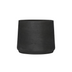 Jumbo Patt Pflanztopf Schwarz Gewaschen D34 x H28 Bild 1