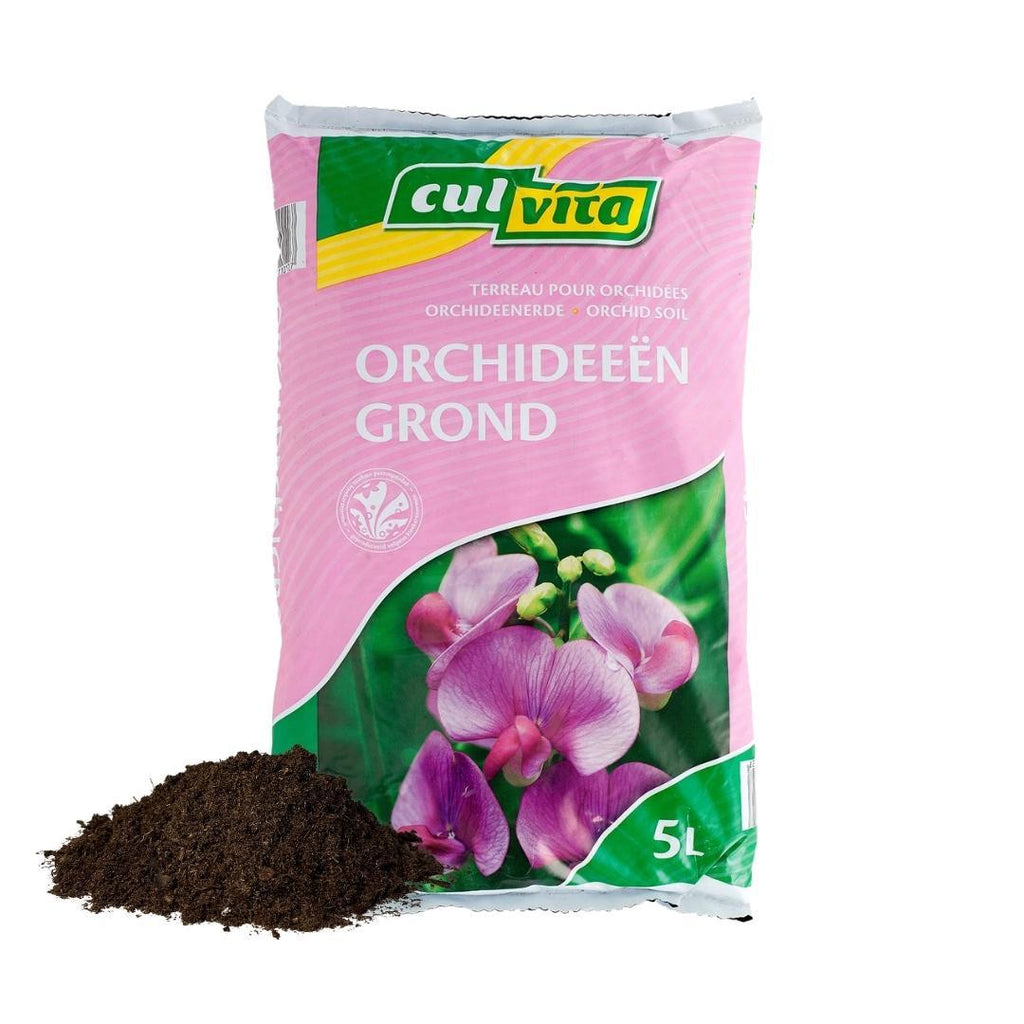 Culvita - Orchideenerde 5 Liter - Blumenerde für Orchideen
