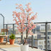 Künstliche Kirschblüte 210 cm Rosa Kunstpflanze Prunus Bild 4