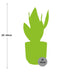 Sansevieria Futura Superba im gelben ELHO Vibes Fold Topf (14cm) Bild 2