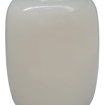 Dekorative Glasvase - Artic Ivory - H35 B25 cm