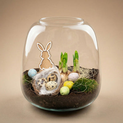Emma Oster Offenes Terrarium DIY Kit - Frühlingsdeko & Geschenk