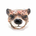 Leoparden Blumentopf D12x9,5cm - Braun Bild 1