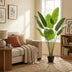 Künstliche Strelitzia Nicolai 135cm - Tropisches Flair ohne Pflege Bild 4