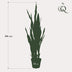 Artificial plant Sansevieria Black Coral, 97 cm - Mother-in-law's tongue Bild 2