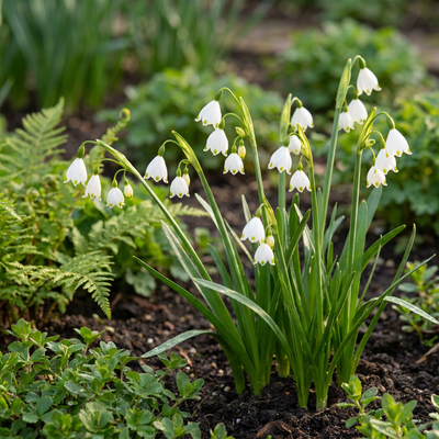 40x Leucojum Aestivum (Sommer-Knotenblume) Zwiebeln Größe 8/9