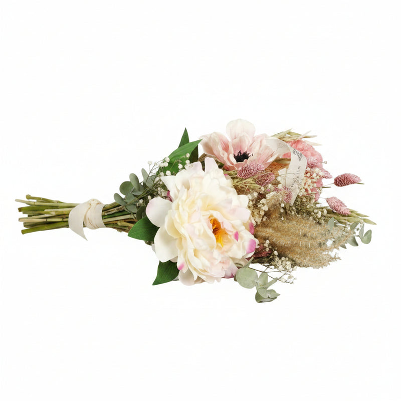 Dried Flowers & Silk Peony Love Arrangement ↕55cm
