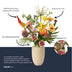 Kunstblumenstrauß Amber Peach Deluxe, 105 cm, 12 Stiele, Real Touch Bild 4