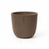 Capi Topf Nature Groove Warm Taupe D22 cm – Nachhaltig & Stilvoll Bild 1