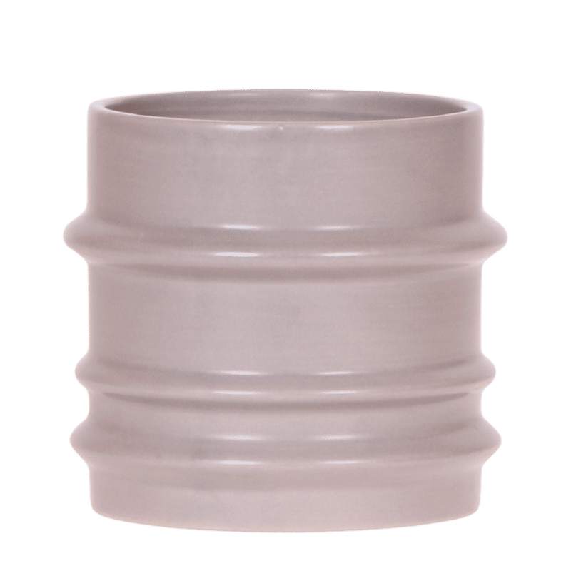 Kolibri Mellow-Übertopf Grau Ø9cm – Urban Nature Kollektion