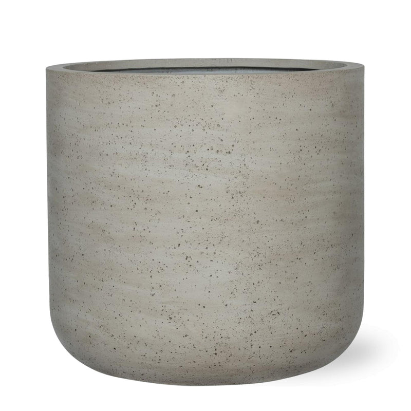 Jumbo Charlie Beige Übertopf Gewaschen XS D62xH60 Fiberstone