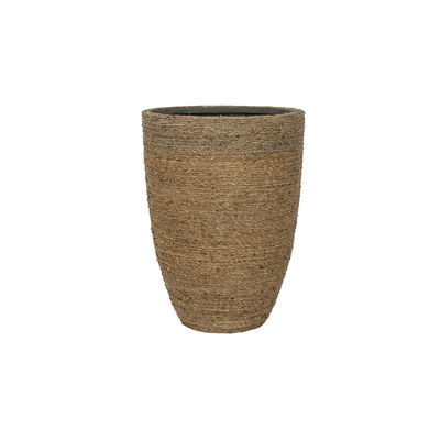 Ben Strohgras Topf - D30 x H41 cm - Natürliche Eleganz