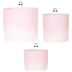 Hummingbird Bloom Pink Planters – 6/9/12cm Set Bild 2