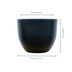 Eggy Anthrazit Blumentopf D55 x H43 - Modern & Vielseitig Bild 2