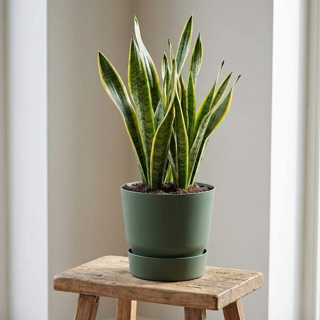 Elho greenvile round leaf green - D25cm