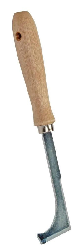 Fugenschaber mit Holzgriff – Rostfreier Stahl – Unkrautentferner für Fugen