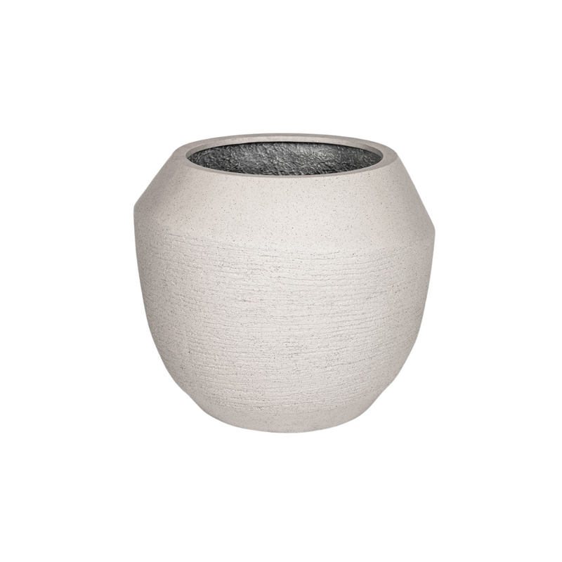 Ruvido Pflanzentopf Sand D54 x H47 – Eleganter Hingucker für Ihr Grün