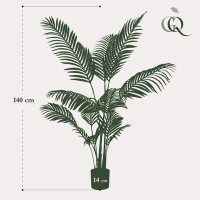 Künstliche Howea Forsteriana Palme, 140 cm – Tropisches Flair