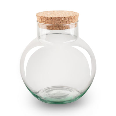 Terrarium Noah mit Korken - Ø 18,5 cm, Höhe 19 cm