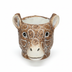 Giraffe Übertopf 11/14x11 cm - Braun - Tierisches Deko-Highlight Bild 1