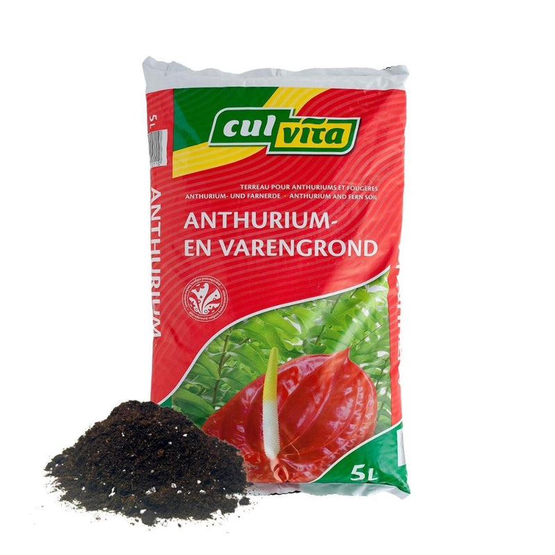 Culvita Anthurien & Farn Erde 5L: Perfekte Erde für Ihre Anthurien und Farne