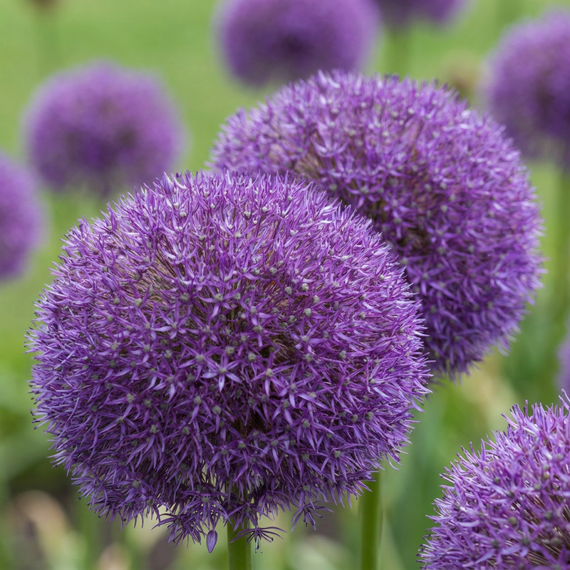 2x Allium Pinball Wizard - Lila Kugel-Lauch Zwiebeln 18/20