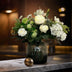 Artificial Flower Bouquet 'White Dream' - 60cm - Elegant White Artificial Flowers Bild 4