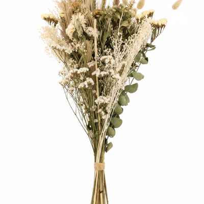 Trockenblumen Feldblumenstrauß 60cm – Natürliche Deko für Ihr Zuhause