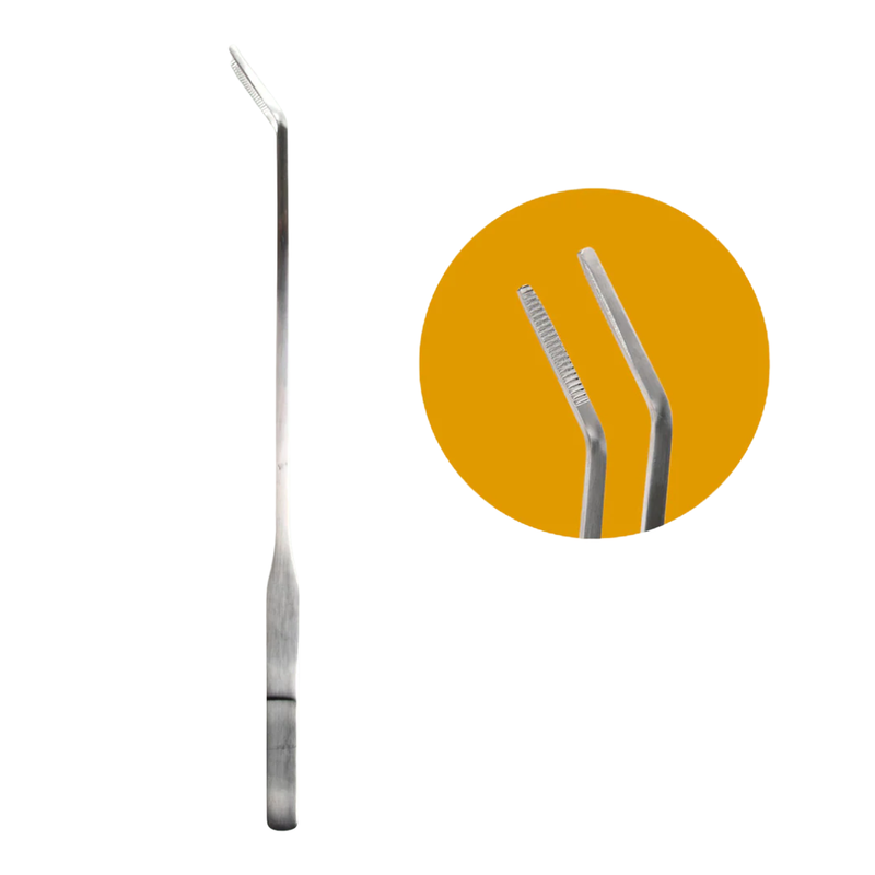 Terrariumpinzette Metall 26cm – Für Pflanzenpflege