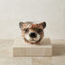 Leoparden Blumentopf D12x9,5cm - Braun Bild 3