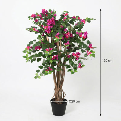 Künstliche Bougainvillea 120 cm – Mediterranes Flair ohne Pflege