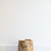Pia Flower Pot M - Light Brown Wood - H25 W23 Bild 2