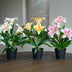 Lilien Mix - 3 Stück - Bündelprodukt - Kunstpflanzen Bild 2