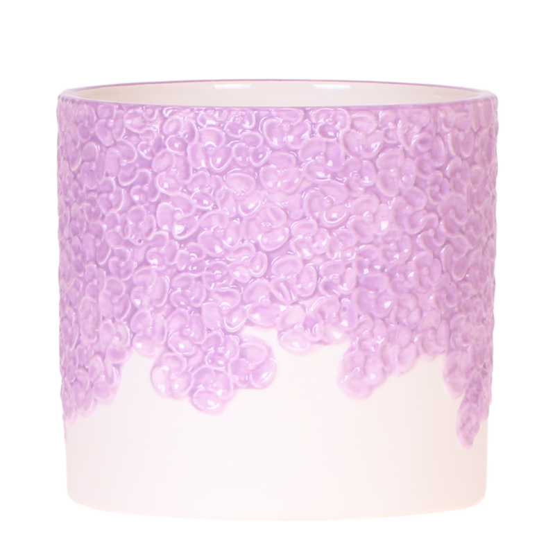 Kolibri Home Flower Pot Purple Ø12cm - Elegant Decorative Planter
