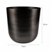 Topf Mayk Lead - D20: Eleganter Pflanztopf in Bleigrau Bild 2