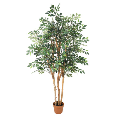 KÜNSTLICHER Ficus Exotica Kunstpflanze, 150 cm, UV-beständig