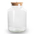Terrarium Little Milky mit LED-Beleuchtung – Ø 17 cm, H 25 cm Bild 1